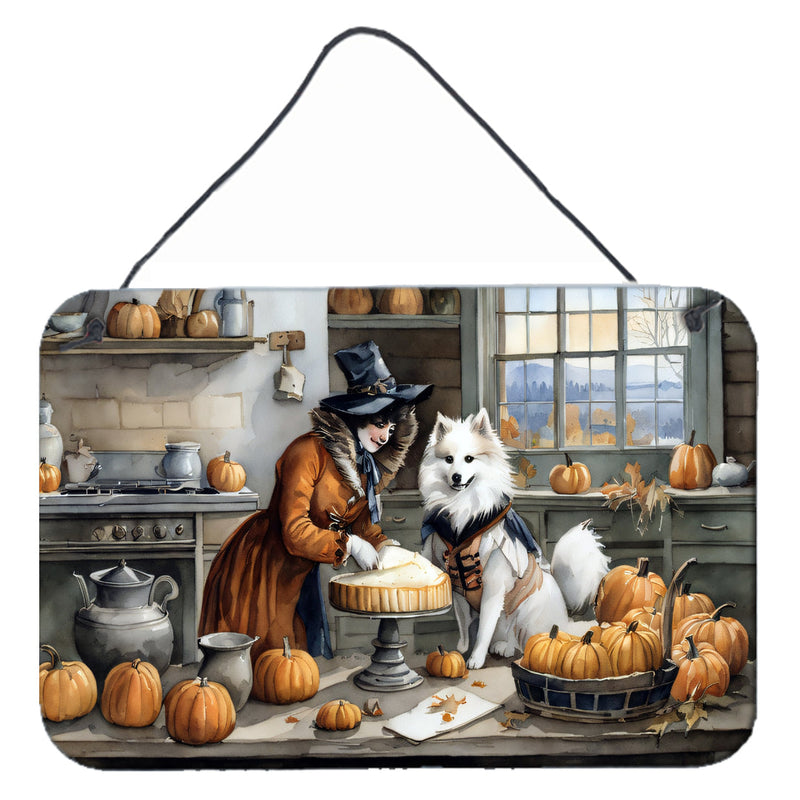 American Eskimo Fall Kitchen Pumpkins Wall or Door Hanging Prints