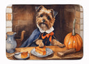 Border Terrier Fall Kitchen Pumpkins Memory Foam Kitchen Mat