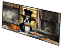 Boston Terrier Fall Kitchen Pumpkins Runner Mat 28x58