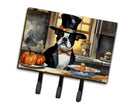 Boston Terrier Fall Kitchen Pumpkins Leash or Key Holder