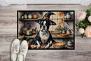 Boston Terrier Fall Kitchen Pumpkins Doormat - 24x36 Decorative Floor Mat – Indoor/Outdoor Rug with Artistic Flair