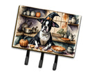 Boston Terrier Fall Kitchen Pumpkins Leash or Key Holder