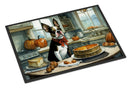 Boston Terrier Fall Kitchen Pumpkins Doormat - 24x36 Decorative Floor Mat – Indoor/Outdoor Rug with Artistic Flair