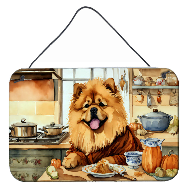 Chow Chow Fall Kitchen Pumpkins Wall or Door Hanging Prints