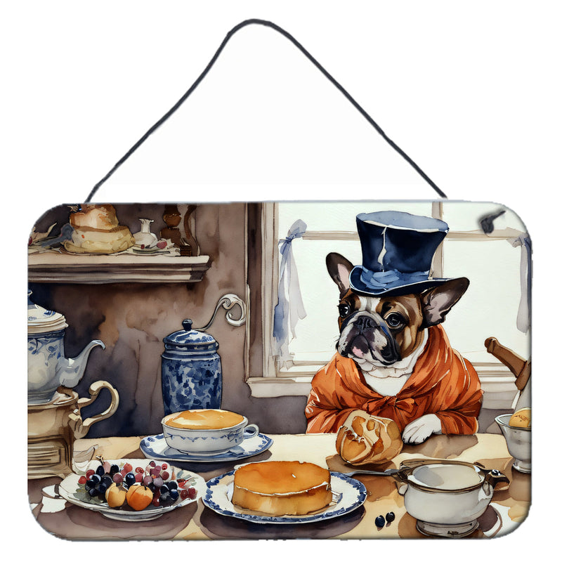 French Bulldog Fall Kitchen Pumpkins Wall or Door Hanging Prints