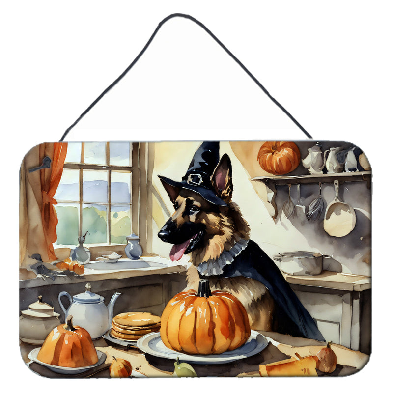 German Shepherd Fall Kitchen Pumpkins Wall or Door Hanging Prints