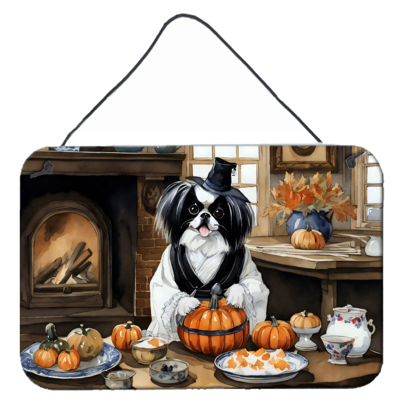 Japanese Chin Fall Kitchen Pumpkins Wall or Door Hanging Prints