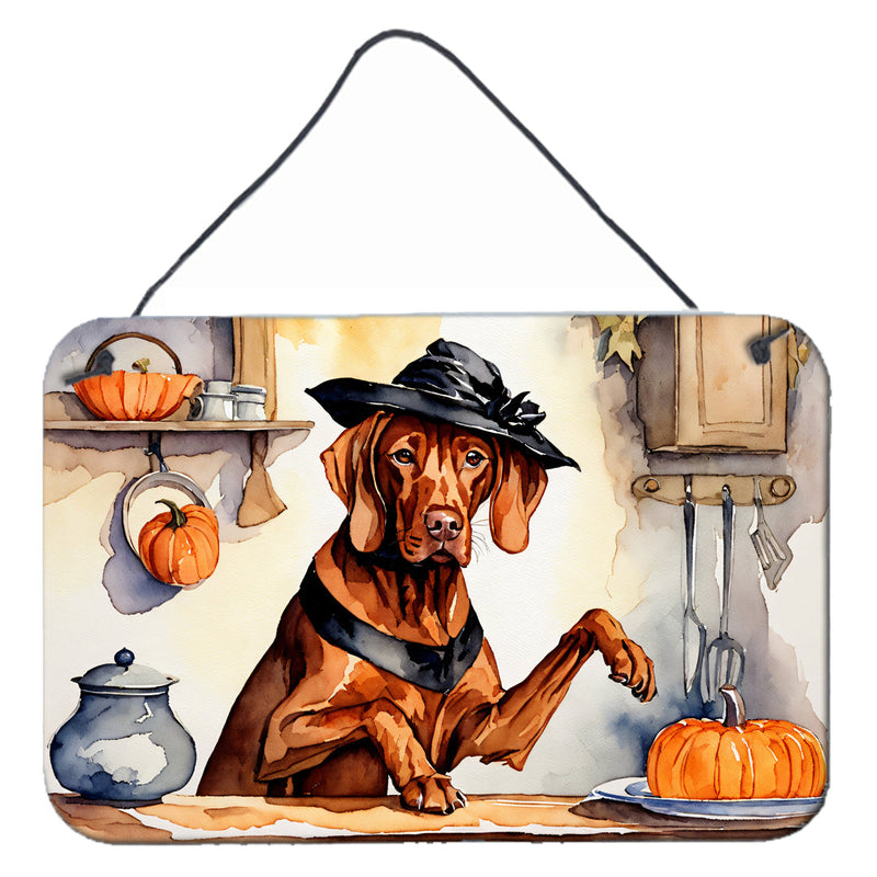 Vizsla Fall Kitchen Pumpkins Wall or Door Hanging Prints