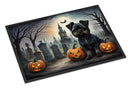 Affenpinscher Spooky Halloween Doormat - 24x36 Decorative Floor Mat – Indoor/Outdoor Rug with Artistic Flair