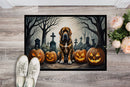 Bloodhound Spooky Halloween Doormat - 24x36 Decorative Floor Mat – Indoor/Outdoor Rug with Artistic Flair