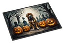 Bloodhound Spooky Halloween Doormat - 24x36 Decorative Floor Mat – Indoor/Outdoor Rug with Artistic Flair