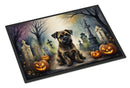 Border Terrier Spooky Halloween Doormat - 24x36 Decorative Floor Mat – Indoor/Outdoor Rug with Artistic Flair