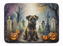 Border Terrier Spooky Halloween Memory Foam Kitchen Mat