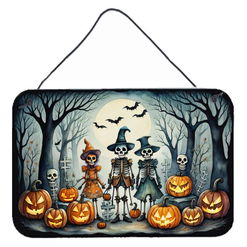 Calacas Skeletons Spooky Halloween Wall or Door Hanging Prints