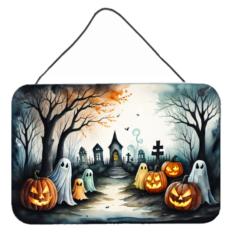 Ghosts Spooky Halloween Wall or Door Hanging Prints