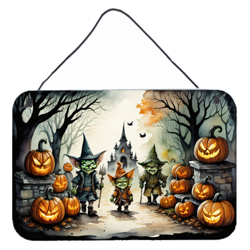 Goblins Spooky Halloween Wall or Door Hanging Prints