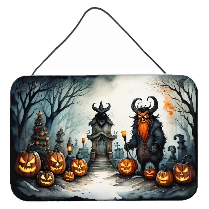 Krampus The Christmas Demon Spooky Halloween Wall or Door Hanging Prints