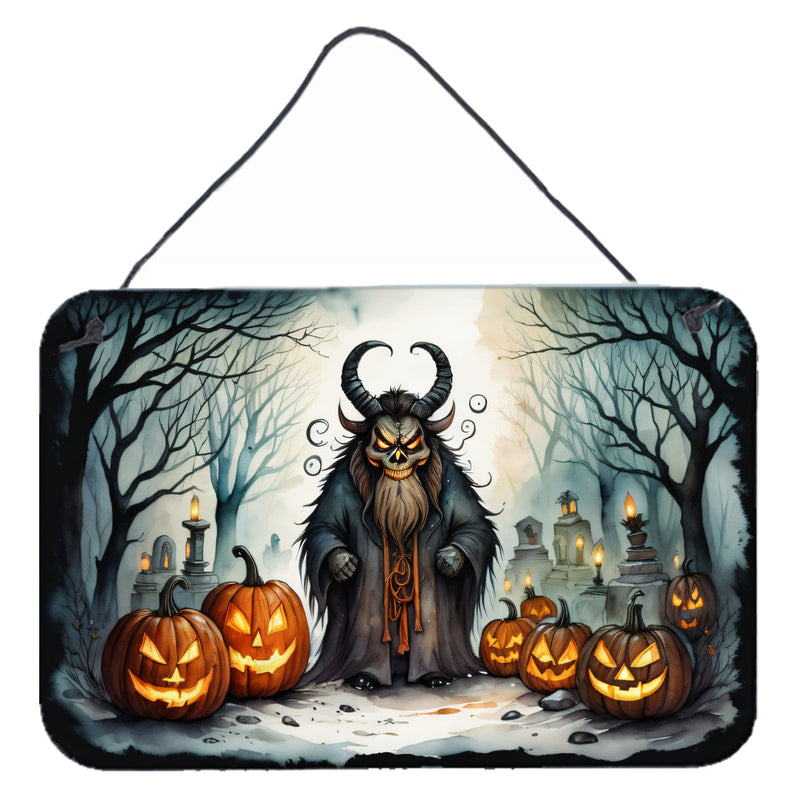 Krampus The Christmas Demon Spooky Halloween Wall or Door Hanging Prints