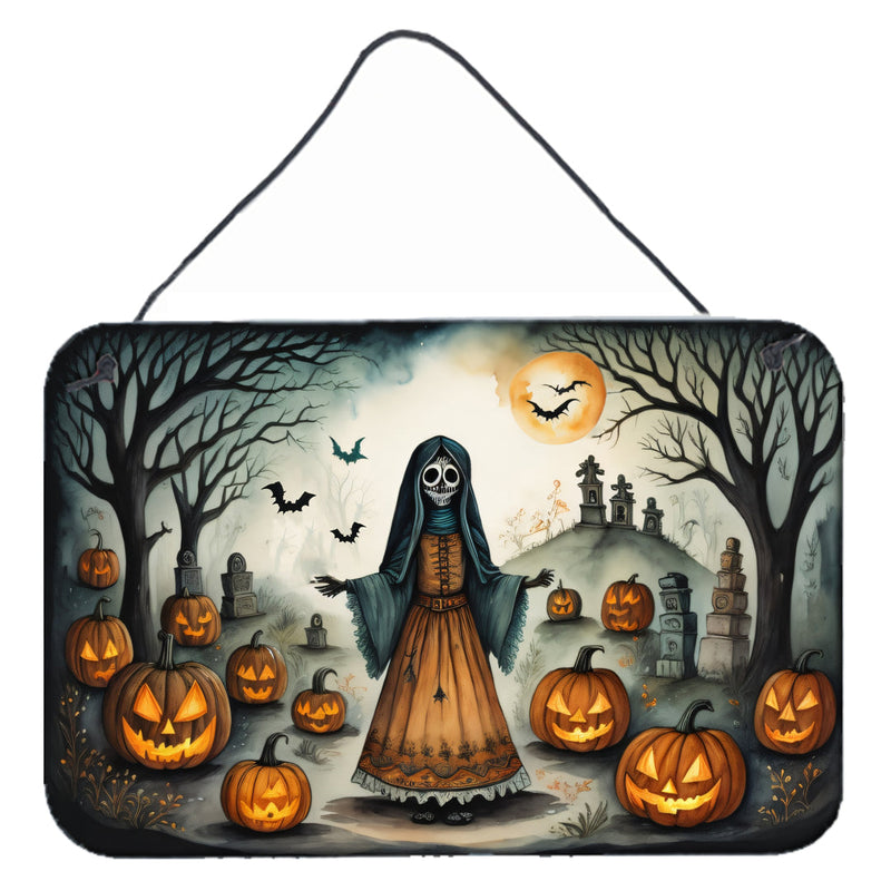 La Llorona Skeleton Spooky Halloween Wall or Door Hanging Prints