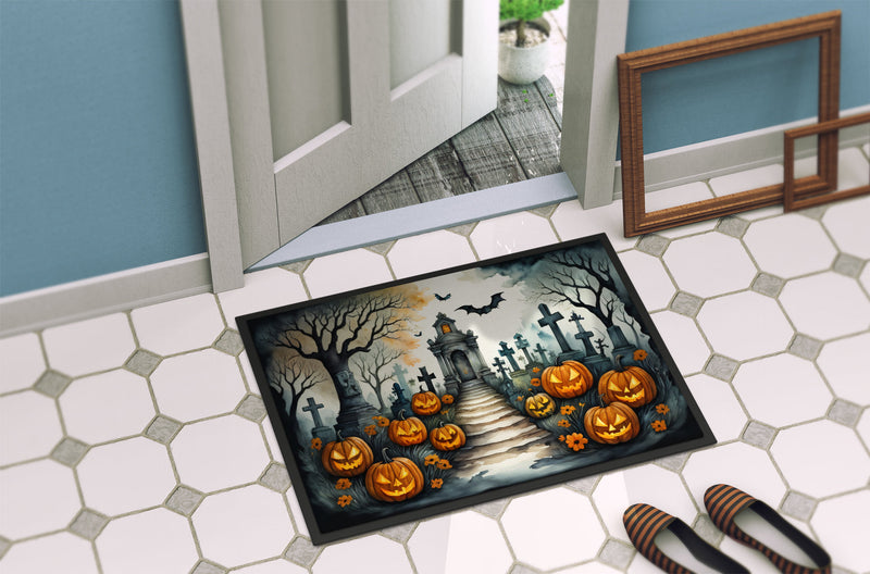 Marigold Spooky Halloween Indoor or Outdoor Mat 24x36