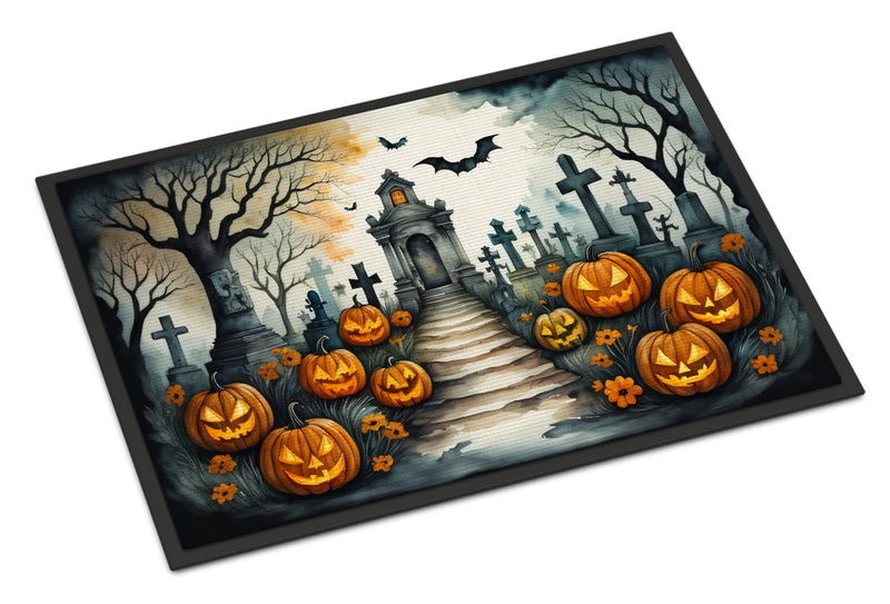 Marigold Spooky Halloween Indoor or Outdoor Mat 24x36