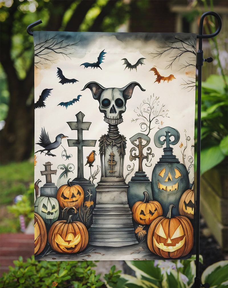 Pet Cemetery Spooky Halloween Garden Flag