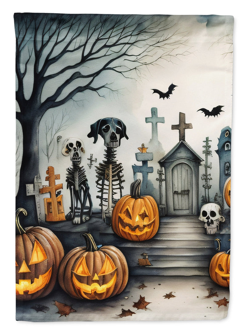 Pet Cemetery Spooky Halloween Garden Flag