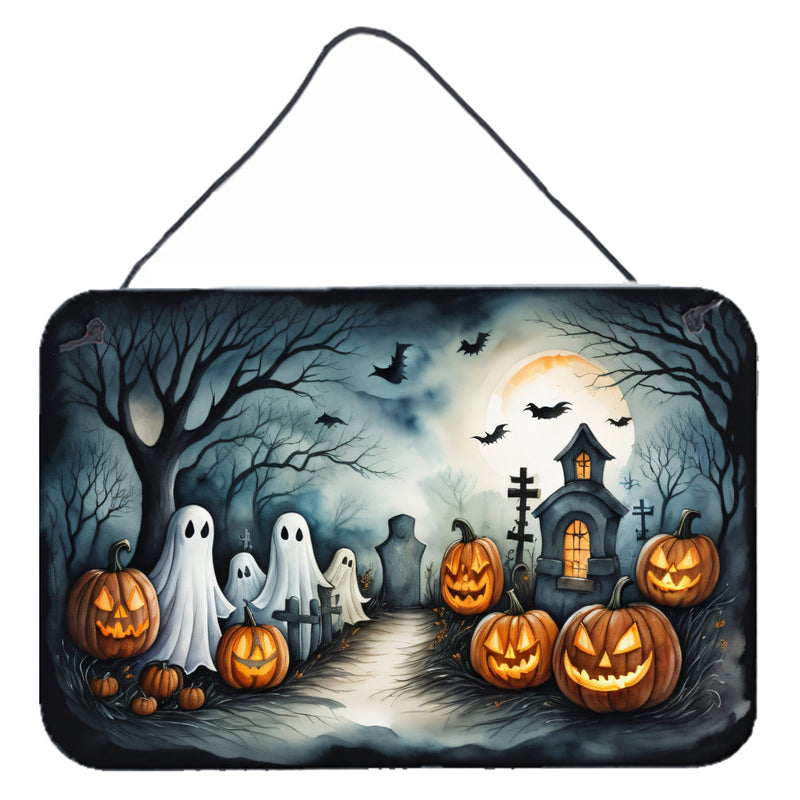 Ghosts Spooky Halloween Wall or Door Hanging Prints