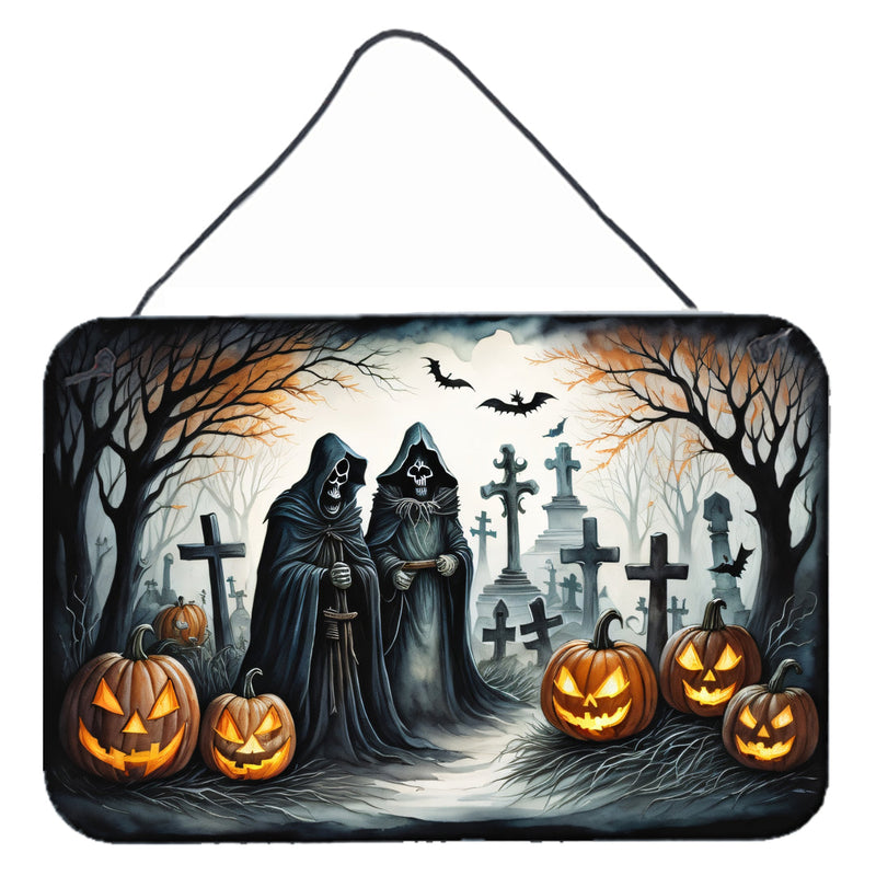 The Grim Reaper Spooky Halloween Wall or Door Hanging Prints