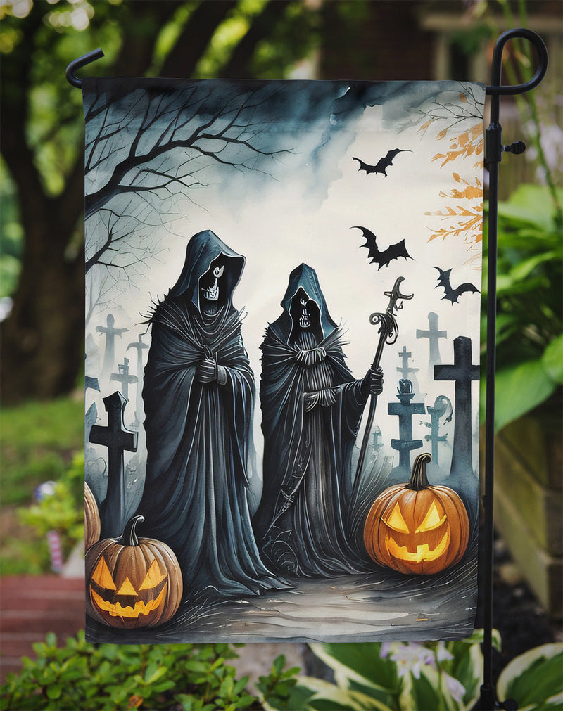 The Grim Reaper Spooky Halloween Garden Flag – Outdoor Decorative Yard Flag