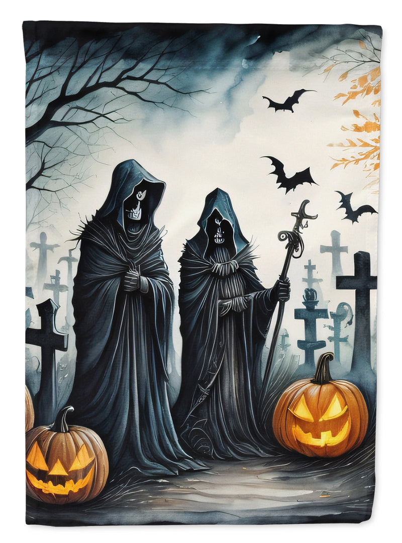 The Grim Reaper Spooky Halloween Garden Flag – Outdoor Decorative Yard Flag