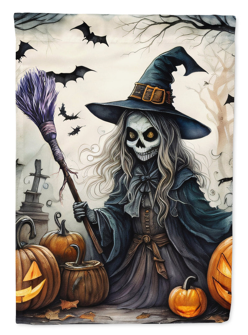 Witch Spooky Halloween Garden Flag