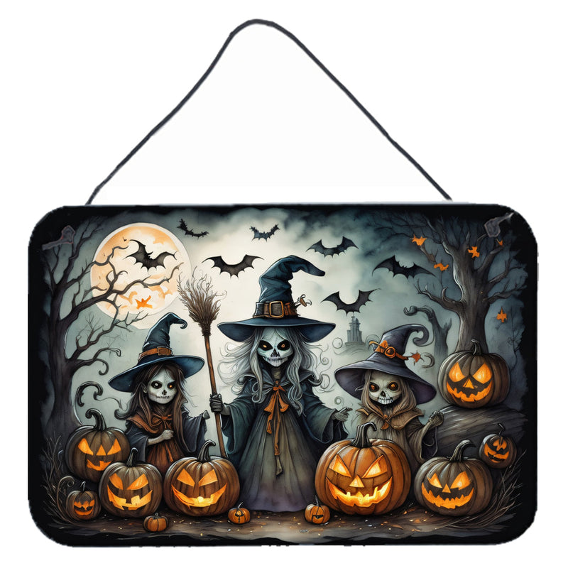 Witches Spooky Halloween Wall or Door Hanging Prints