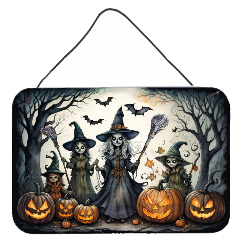 Witches Spooky Halloween Wall or Door Hanging Prints