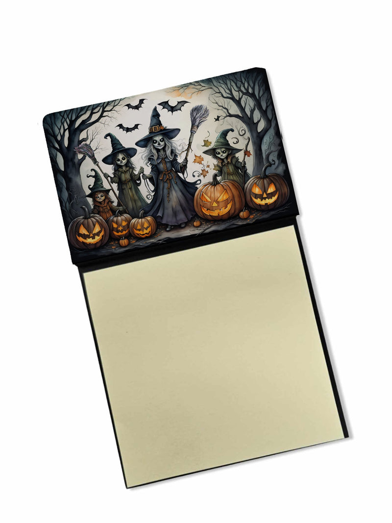 Witches Spooky Halloween Sticky Note Holder