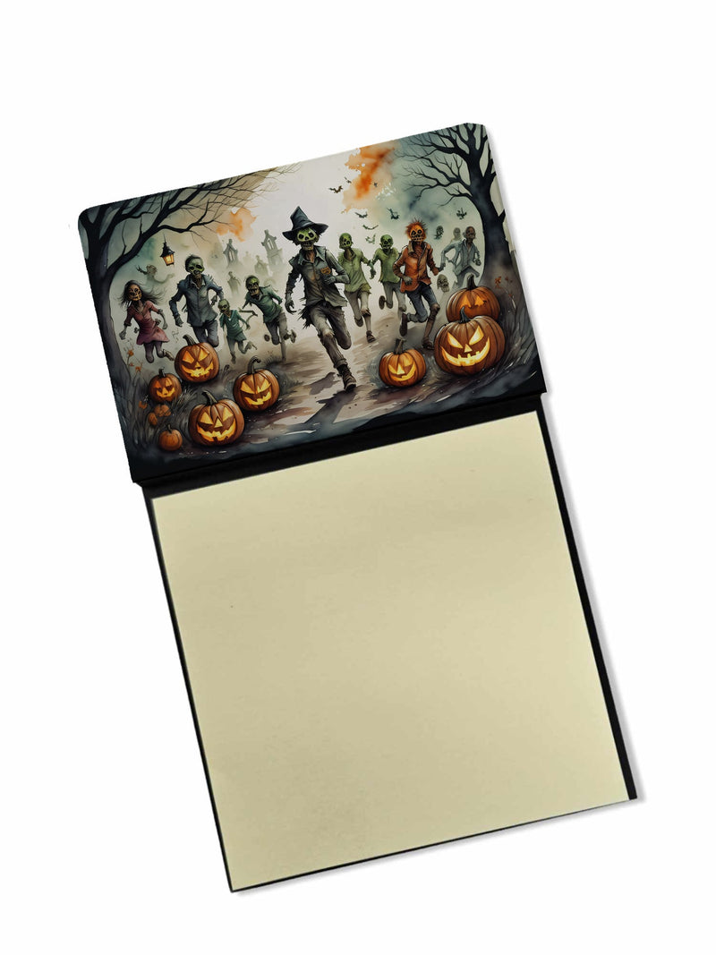 Zombies Spooky Halloween Sticky Note Holder