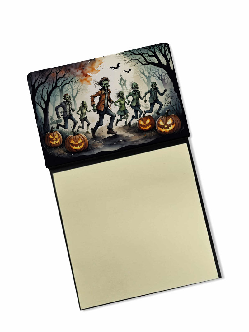 Zombies Spooky Halloween Sticky Note Holder