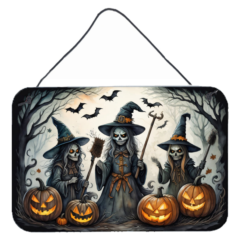 Witches Spooky Halloween Wall or Door Hanging Prints