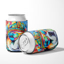 Akita Hippie Dawg Can or Bottle Hugger