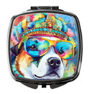 Akita Hippie Dawg Compact Mirror – Stylish Purse Mirror with Artistic Covers