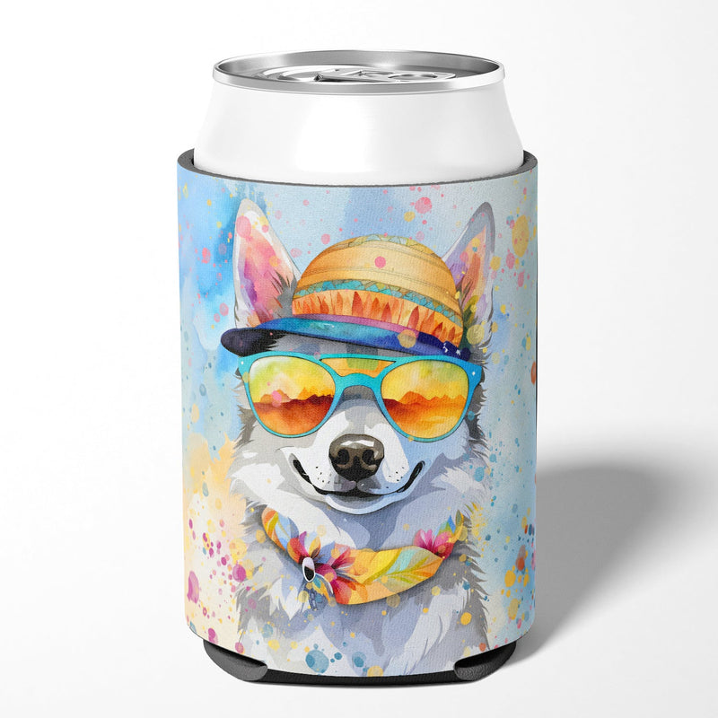 Alaskan Klee Kai Hippie Dawg Can or Bottle Hugger
