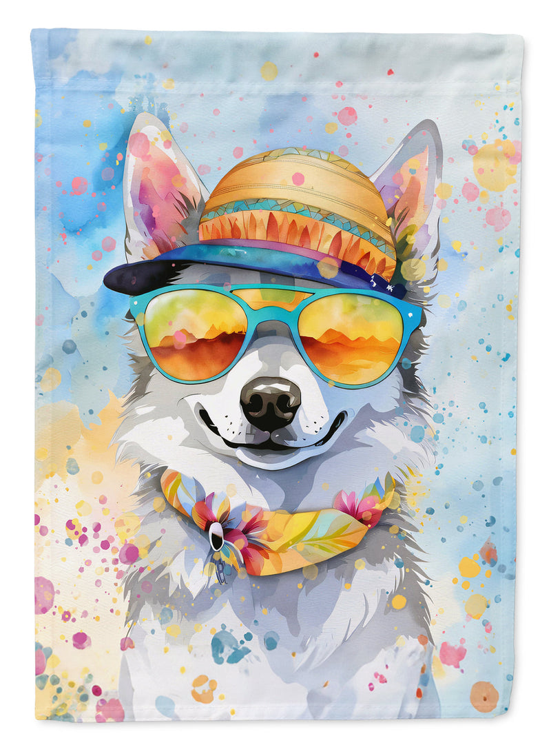 Alaskan Klee Kai Hippie Dawg House Flag