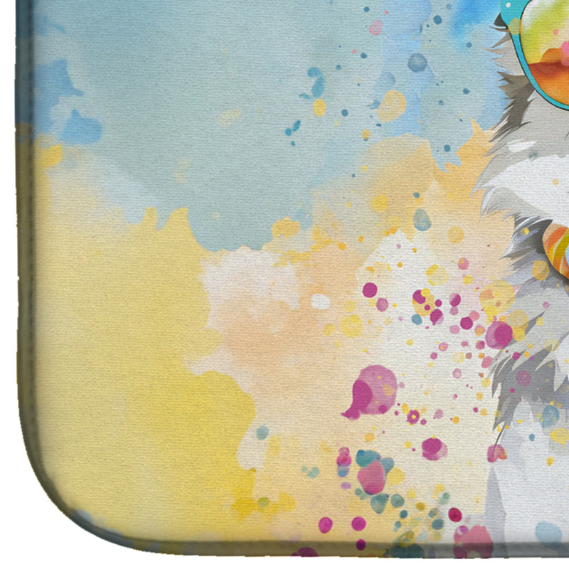 Alaskan Klee Kai Hippie Dawg Dish Drying Mat