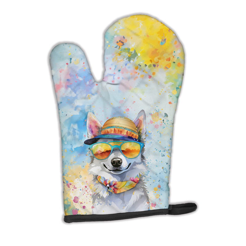 Alaskan Klee Kai Hippie Dawg Oven Mitt