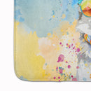 Alaskan Klee Kai Hippie Dawg Memory Foam Kitchen Mat