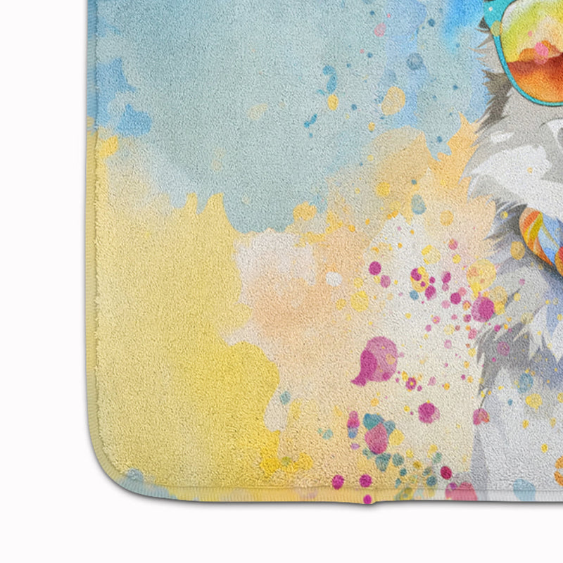 Alaskan Klee Kai Hippie Dawg Memory Foam Kitchen Mat
