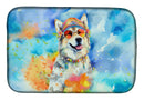 Alaskan Malamute Hippie Dawg Dish Drying Mat