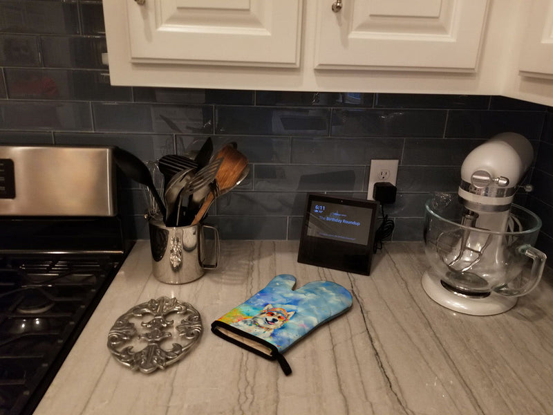 Alaskan Malamute Hippie Dawg Oven Mitt