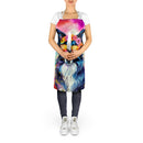 Border Collie Hippie Dawg Apron – Artist-Designed Kitchen, BBQ & Craft Apron