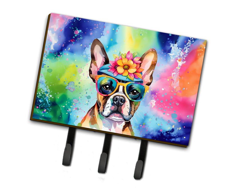 Boston Terrier Hippie Dawg Leash or Key Holder